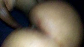 Cutie with a booty taking it deep