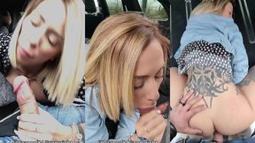 littleangel84 - il me rempli le cul sur le bord de la route ! anal, exhib, footjob...