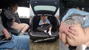 littleangel84 - il me rempli le cul sur le bord de la route ! anal, exhib, footjob...