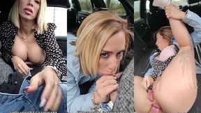 littleangel84 - il me rempli le cul sur le bord de la route ! anal, exhib, footjob...