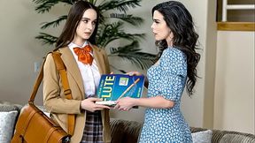 Little Cutie Can'_t Resist Her Mature Music Teacher'_s Advances