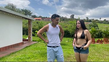 I give a private tour of my house to a sexy fit guy and his big cock - Vall Pinto