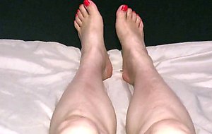 Sweetphilips cum between legs without hands - trans girl alone in hotel room