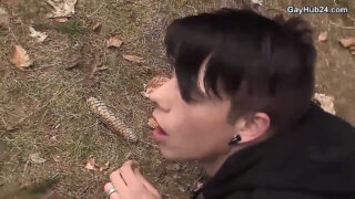 Corrida, a pelo – vídeo público de gays alemanes amateurs, flacos y con pollas grandes recibiendo sexo anal