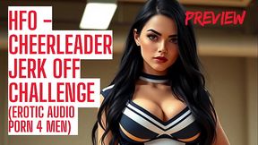 Cheerleader Makes You Cum Hard - Audio Porn Jerk Off Contest
