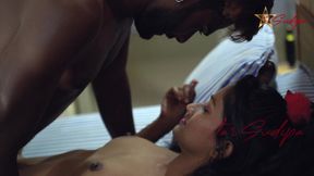 My boyfriend fucked me hard and cum on my boobs