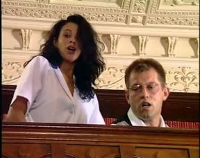 Cock hungry brunette joined to anal action for hard dicking