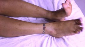 Autumn Luvit gets kinky with my dick while I stroke it with her sexy feet