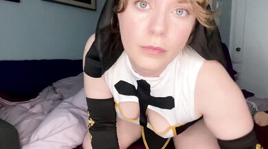 Kissing Fetish POV with Naughty Nun!