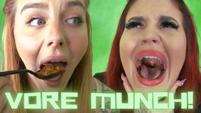 Vore Munchies! Ft Raquel Roper And Mandy Wolf - HD MP4 1080p Format