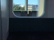 Leather  in the train