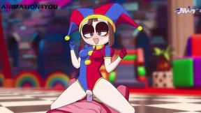 Pomni Blowjob Fuck Cowgirl And Receives A Creampie The Amazing Digital Circus Hentai Big Ass Parody