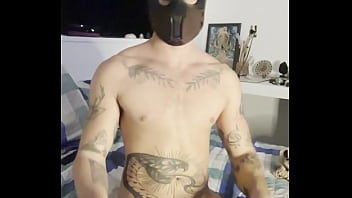 Puppy showing off his ass
