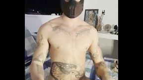 Puppy showing off his ass