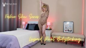 FASHION SHOW SERIES: Leopard Print Bodystocking