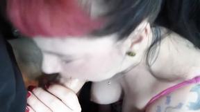 ”Inked STEPMOM Gets A Creamy Gush In Her Mouth”