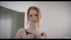 Skinny Redhead Slut Isabella Both Gets Face Covered