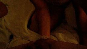 My girlfriend fisting me hard and slow in the asshole