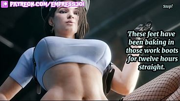 Worship the Female Officer'_s Feet