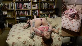 strip fight with rosie