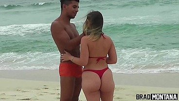 A novinha do rabo grande, Lins, liberou o cuzinho para o bem dotado Eduardo Lima