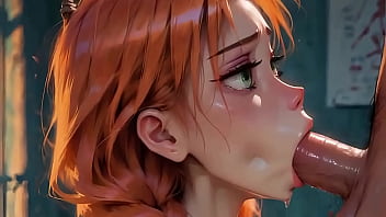 Fucking a hot blonde girl | Cartoon porn [AI generated]
