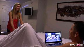Girl Next Door's First Hardcore Sex with Biggest Dick Neighbor
