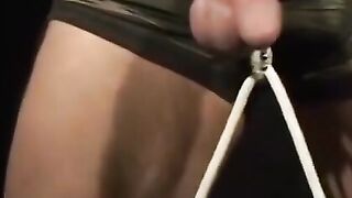 Bondage Babe Fucked Hard With Rope And Blindfolded By Dominant Older Man