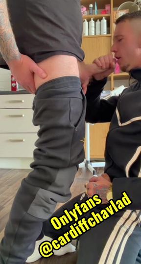 Scally DILF fucks Chavez hole hard and Cum's in his mouth