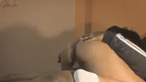 Big Booty Asian Girlfriend Rides Till She's Full Of Cum