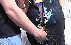 Margaret holt enjoys a huge intense cock