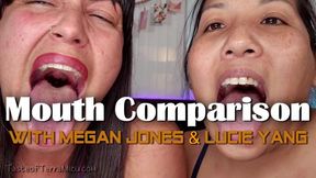 Mouth Comparison - Megan Jones & Lucie Yang - HD 720 MP4