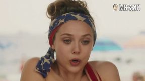 Likable sweetie named Elizabeth Olsen is actually movie pro with some good nude scenes