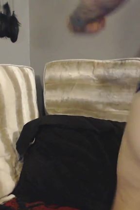 Goth Panty Smelling and Pussy Worship