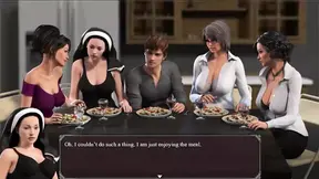 Lust Epidemic - Sexy Gang Dinner - Part 27