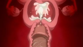 Asian teen gets massive creampie in tight pussy