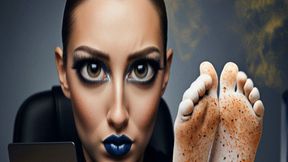 BIG EYES AND BLUE LIPS MESMERIZE
