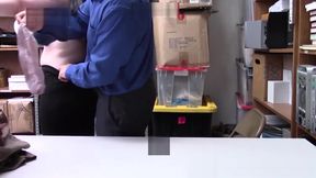 Busty Amilia Onyx gets fucked hard by Horny Officer Huge cock in the office