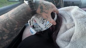 Relaxing Blowjob on The Roadside  (Embarassing)