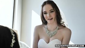 Hazel Moore And Jazmin Luv In Virgin-ish Daughters Swapped Before Ceremony!