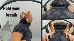 You’re My Seat - Mistress Enola - Ass Slave - ass smothering, breath control with alarm clock FullHD copy