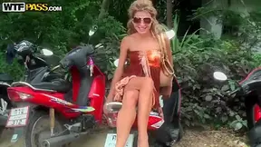 Sexy Chick Tiffany on sex vacation in Thailand