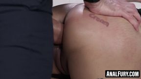 Petite Asian Jureka Del Mar is ANALLY DESTROYED for the first time