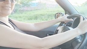 FFP Simonne Vault of Secret Clips Katherine First Driving Session Ever