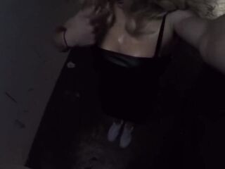 Clothed up and explore public places