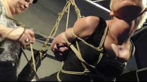 Lena King - Munich Suspension Challenge in Public - Full Clip mp4 HD