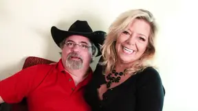 scened mature woman cums on young stud while her man watches