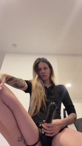 Big-titted amateur on OnlyFans
