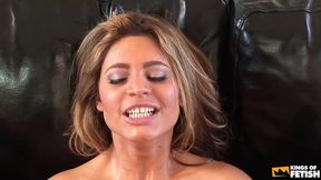 tattooed girls spank their asses and satisfy each other with toys