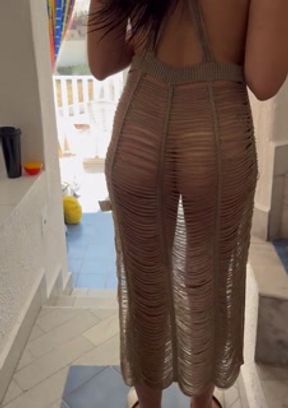 Mi girlfriend records me nudist resort